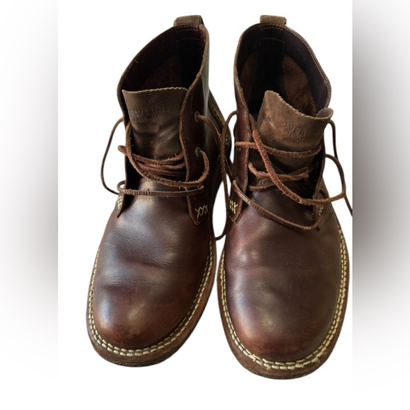 Wolverine Men's Brown Leather Boots Size 10.5 M - Picture 8 of 10